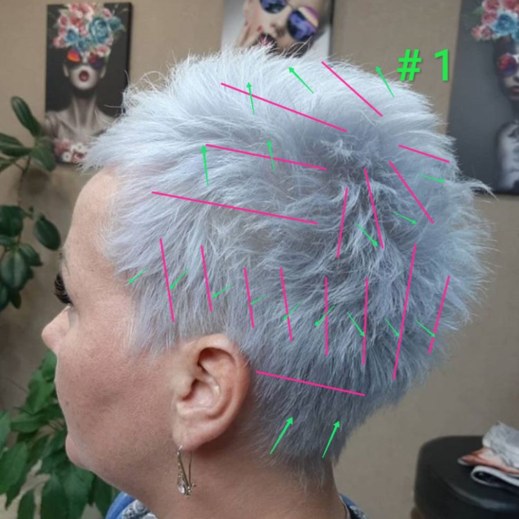 Стрижка Ёжик женская на короткие волосы