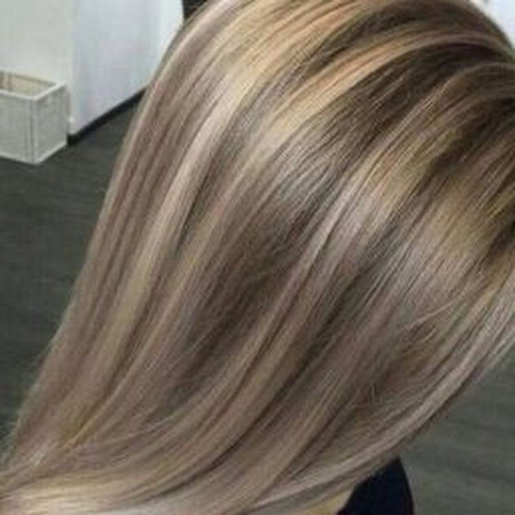 Цвет волос мелирование с тонированием