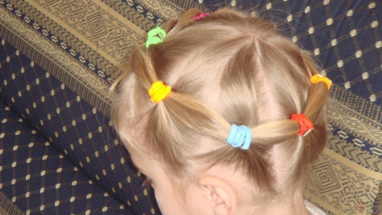 Красивые хвостики для девочек