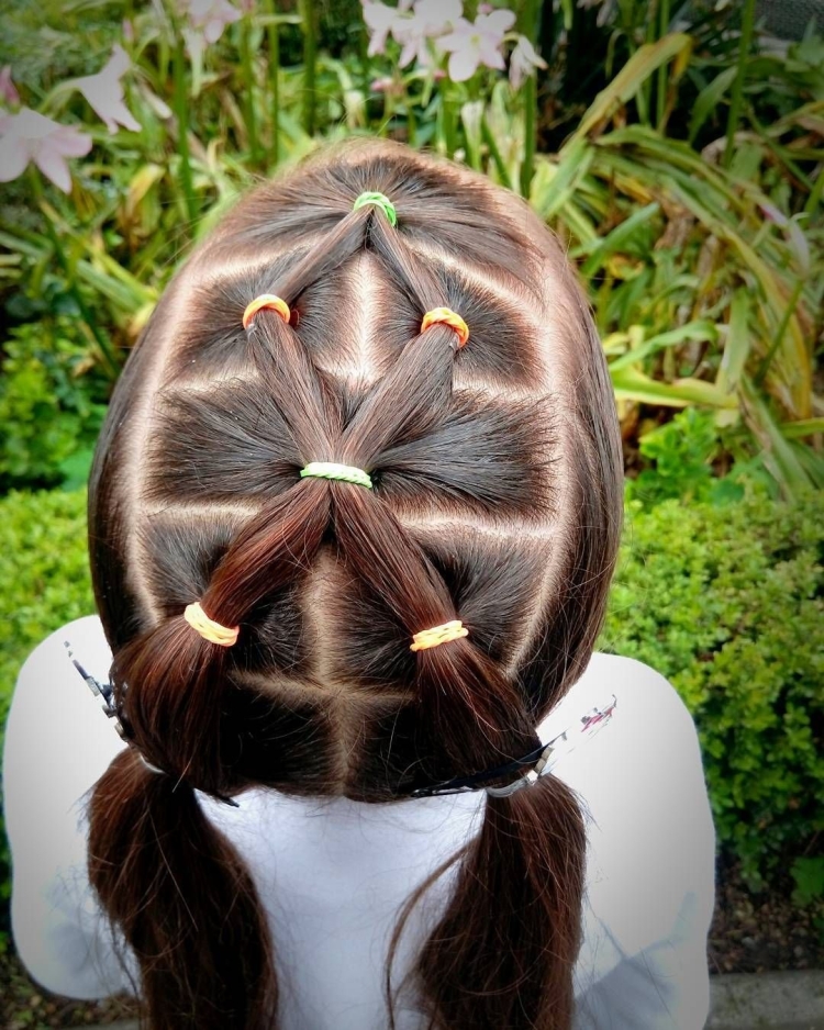 Прически с маленькими резиночками