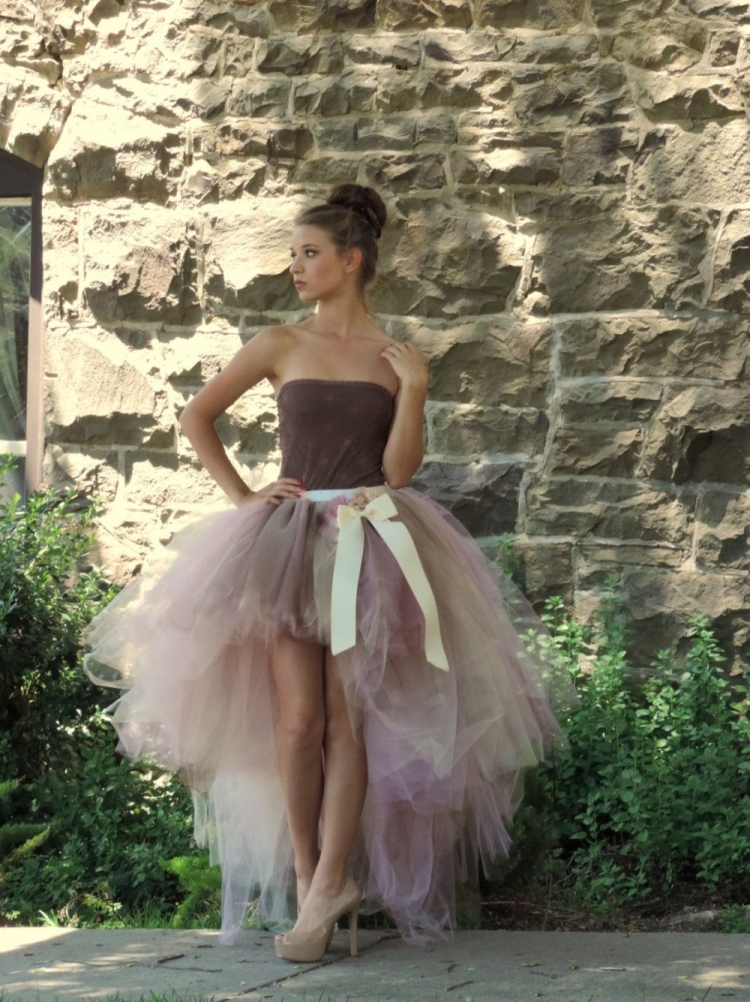 Платье пачка на выпускной