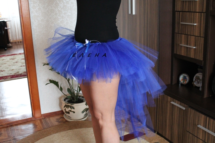 Юбка хвост из фатина