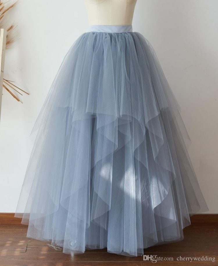 Многоярусная юбка из фатина