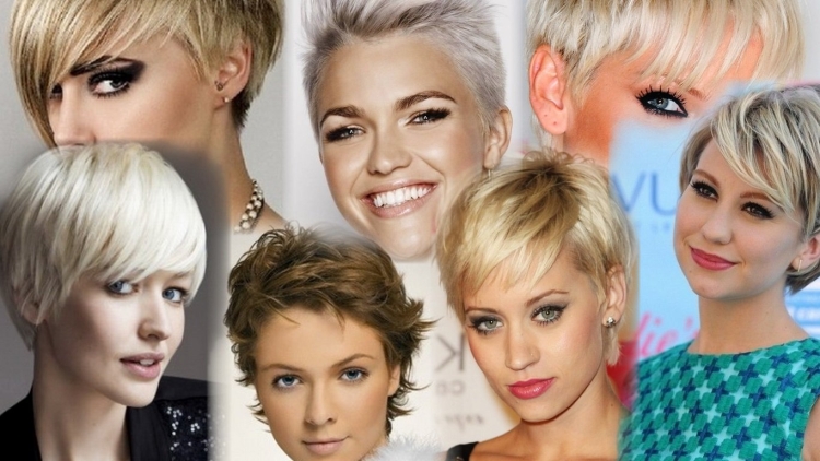 Стрижка симметрия на короткие волосы