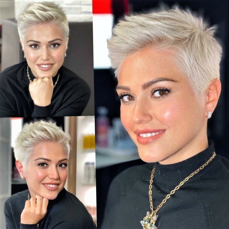 Стильные короткие стрижки 2022