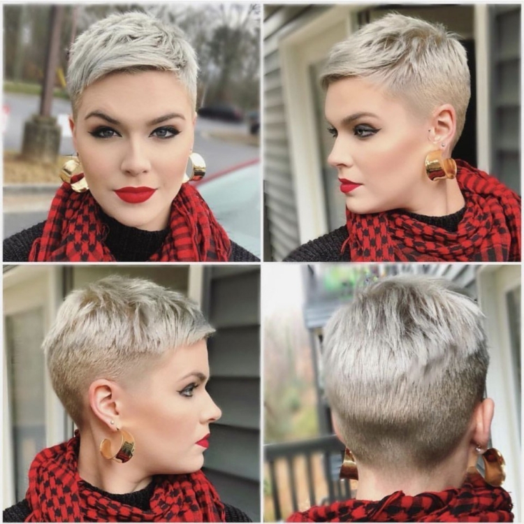 Тренд на очень короткие волосы женские