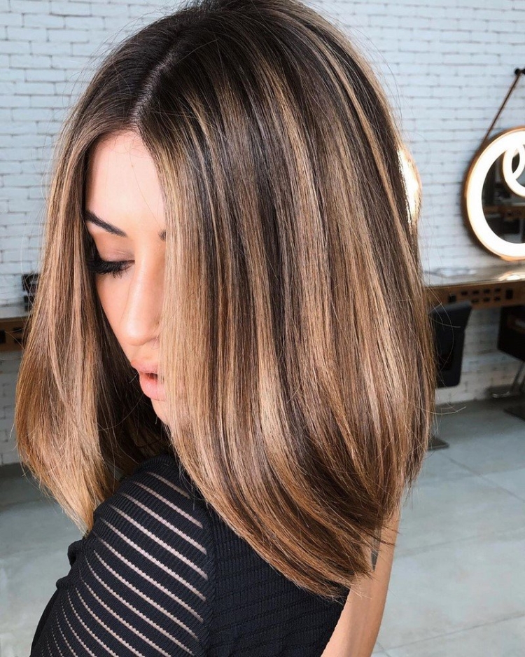 Модное окрашивание волос 2022