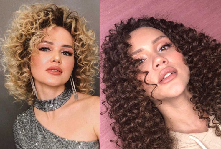 Афрокудри плойкой на каре