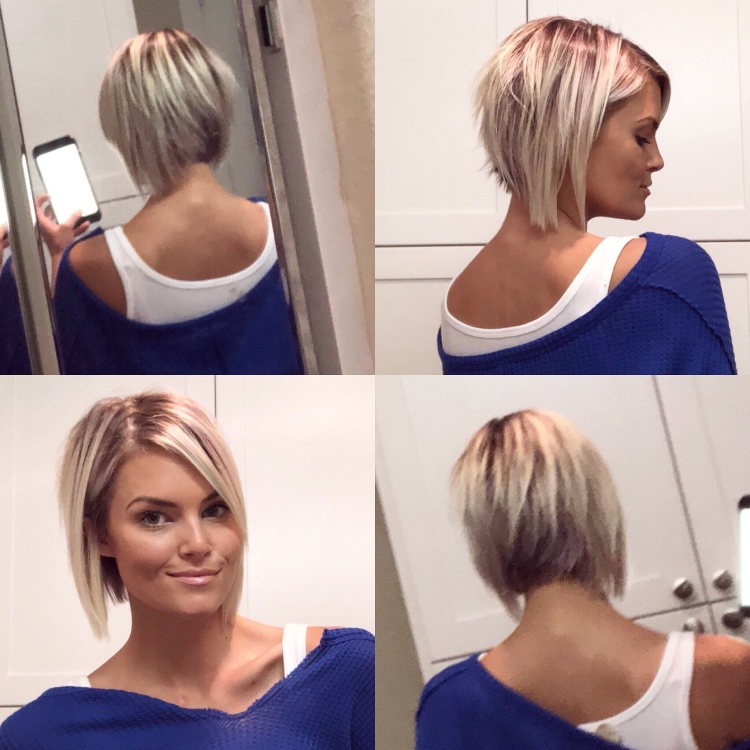 Стрижка Боб со всех ракурсов