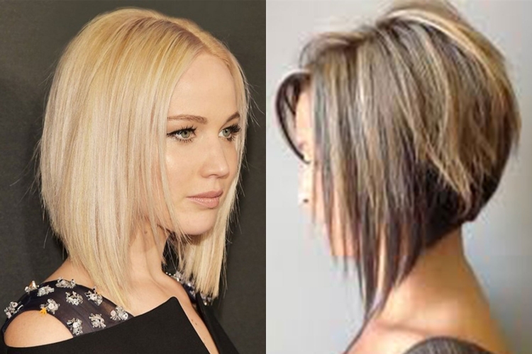 Стрижка удлинённый Боб, подстриженный слоями