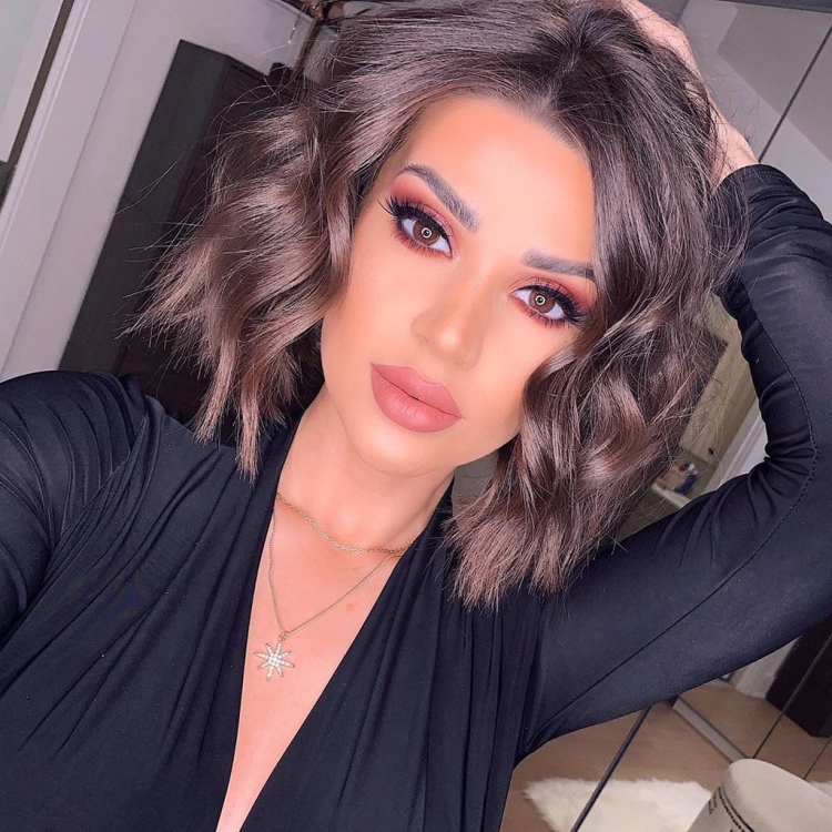 Модные кудри на каре