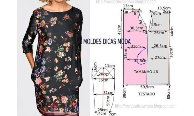 Выкройка платья