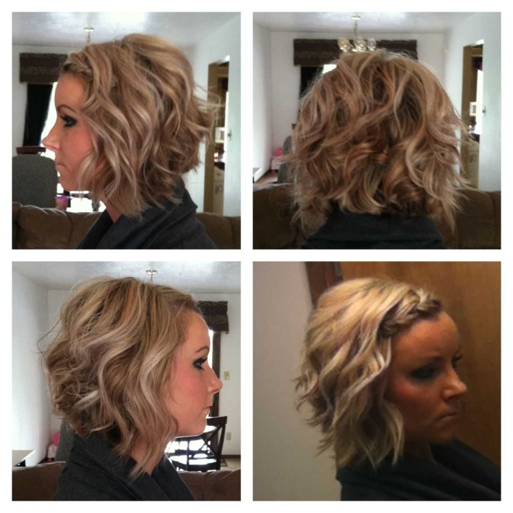 Прическа на каре утюжком