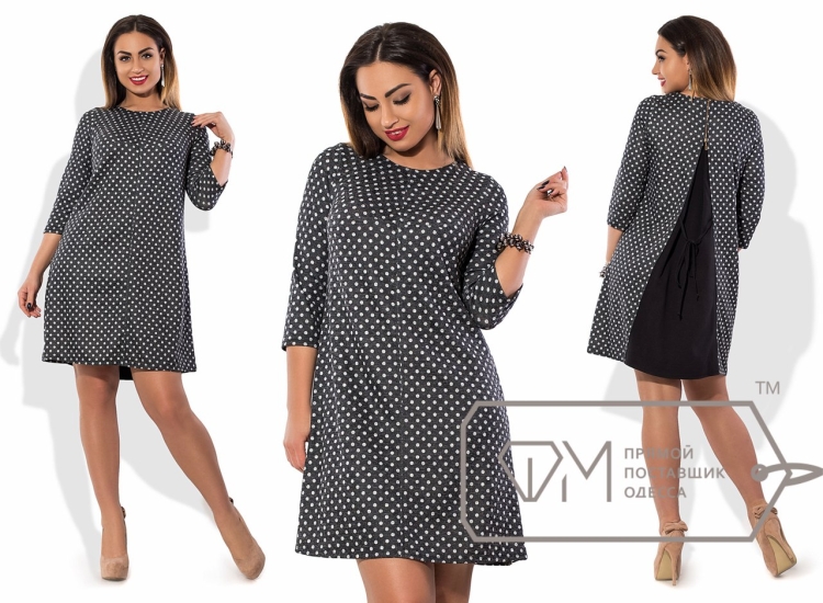 Платье трапеция для полных