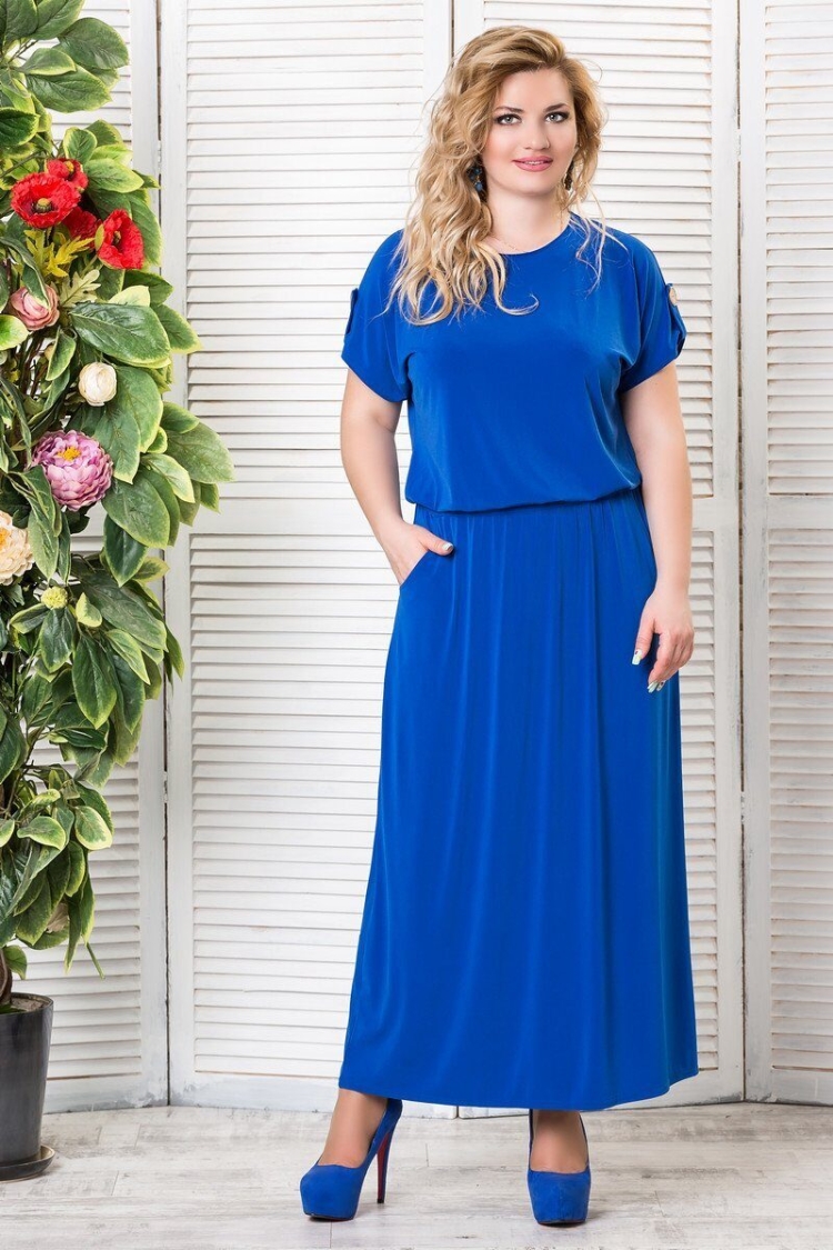 Платье "Василек", размер 64