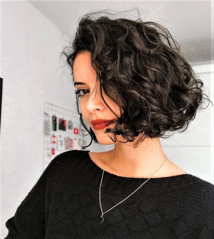 Кудряшки на Боб каре