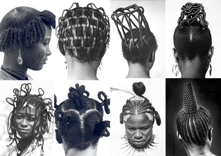 Прически древних африканцев