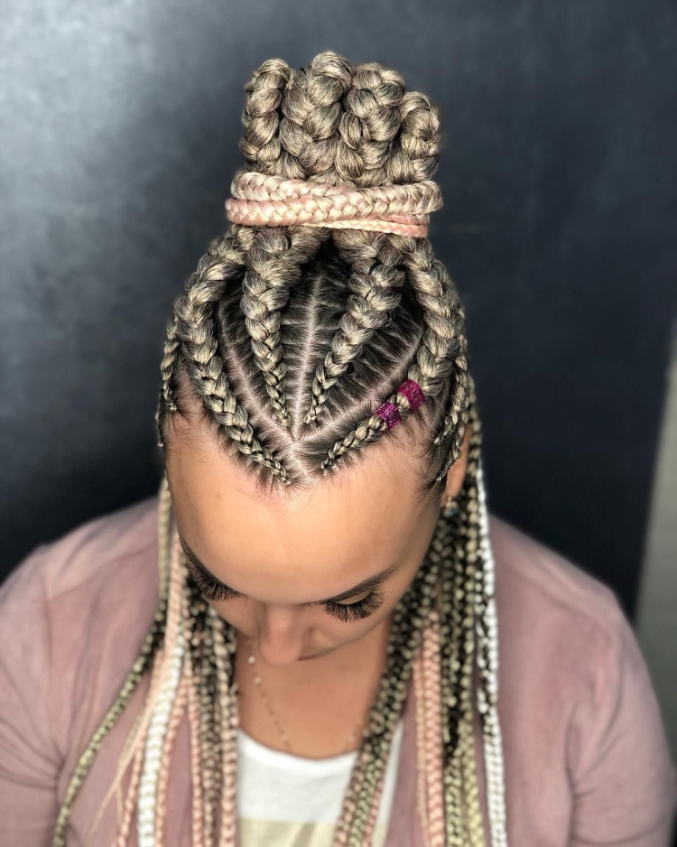 Брейды сфинкс с канекалоном