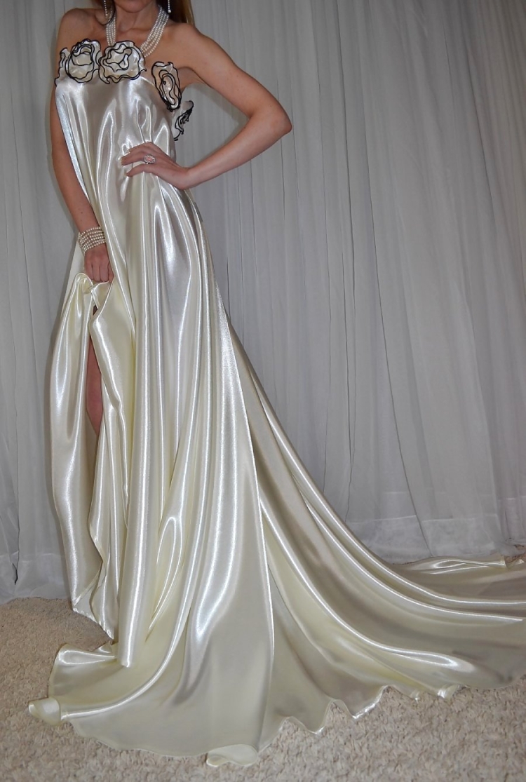 Креп-шифон платья