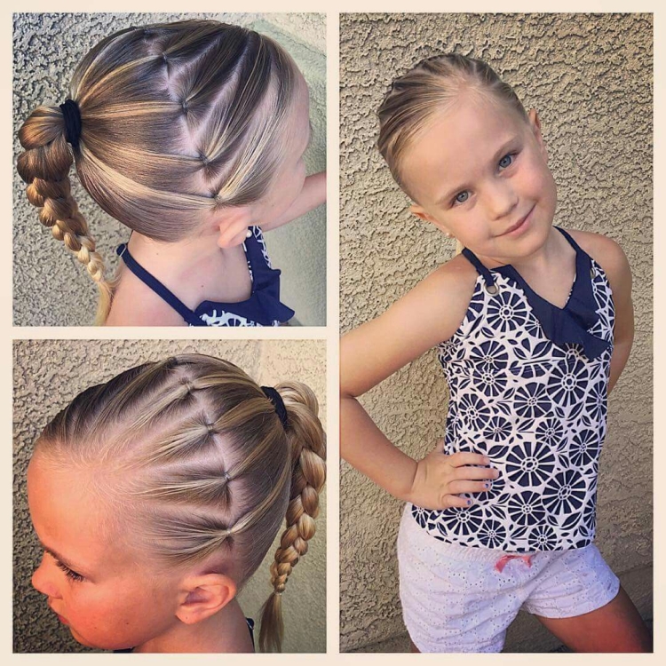 Детские прически на тонкие волосы