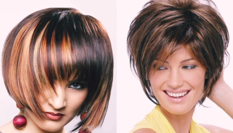 Стрижка Боб каре колорирование