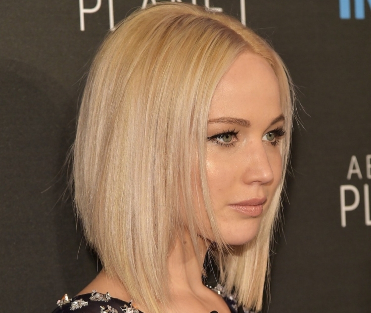 Лонг Боб Дженнифер Лоуренс