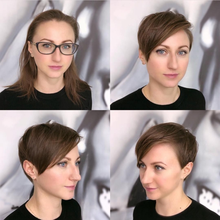 Отращивание волос с короткой стрижки