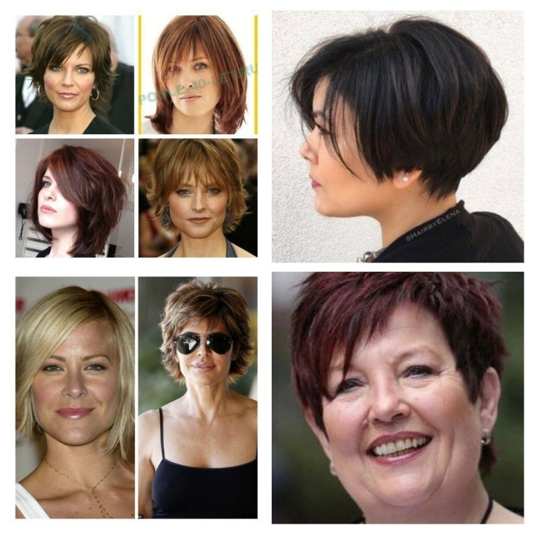 Прическа для лица с брылями