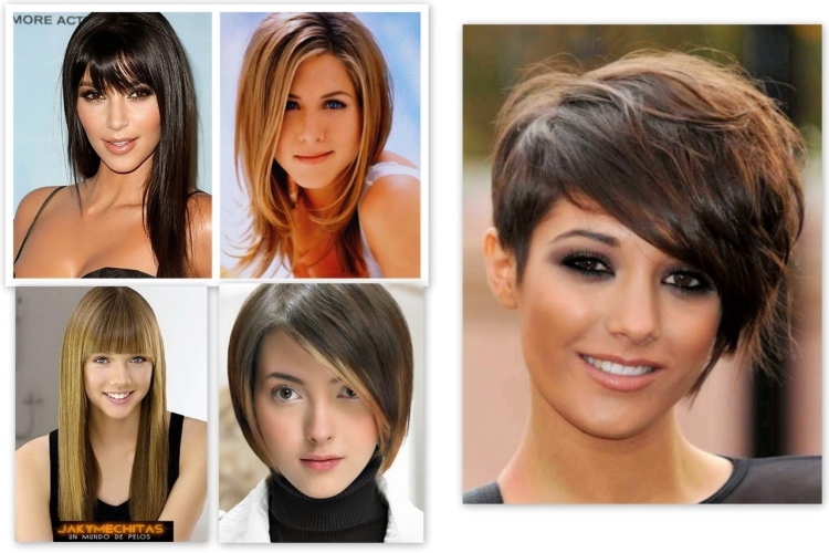 Причёски для овального лица женские