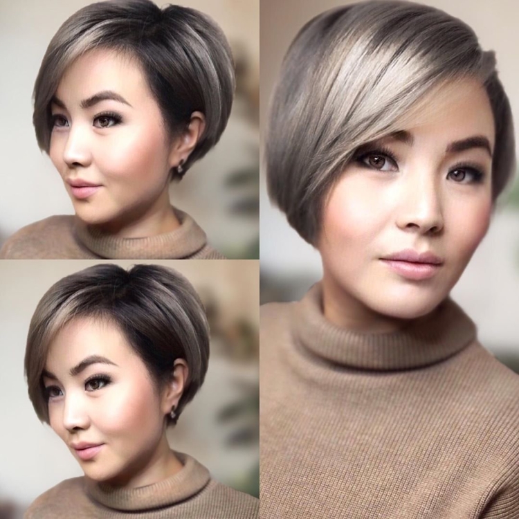 Короткие стрижки для азиатских женщин