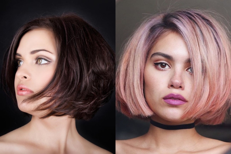 Стрижка Боб-каре без челки