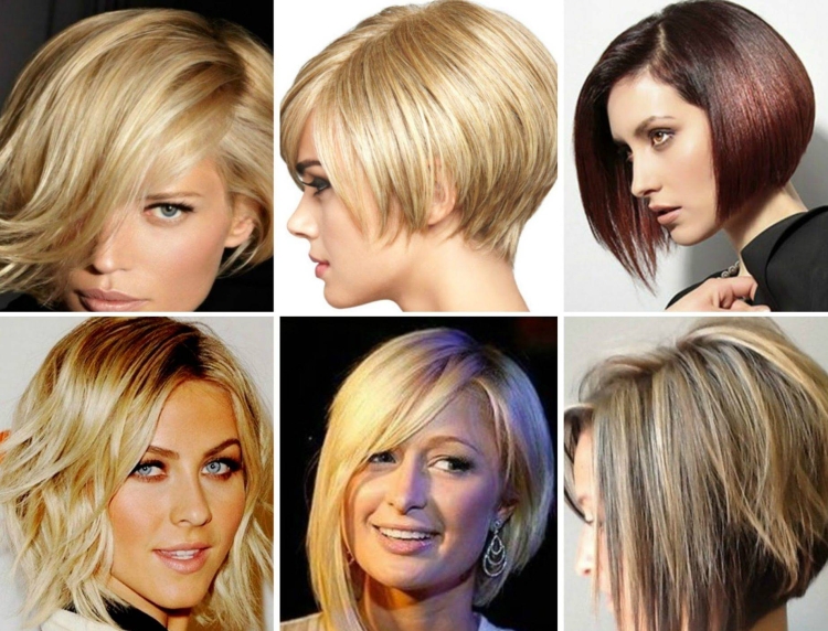 Стильные стрижки Боб каре на средние волосы