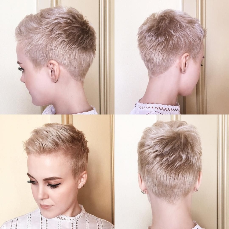 Пикси на очень короткие волосы
