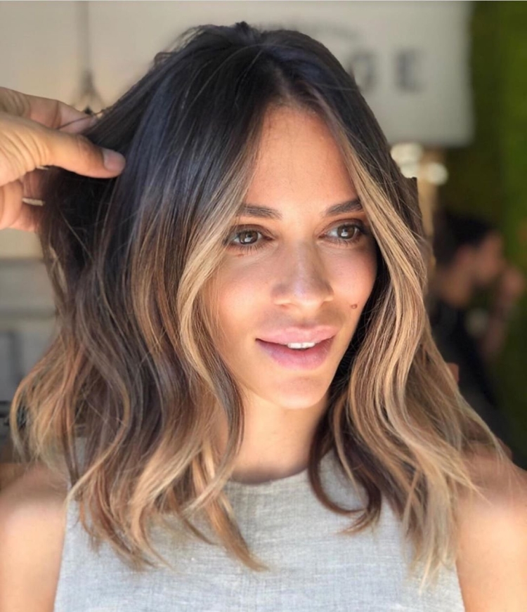 Осветленные пряди