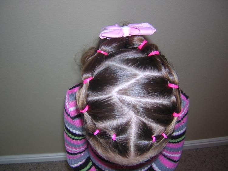 Прически из 90 с резинками