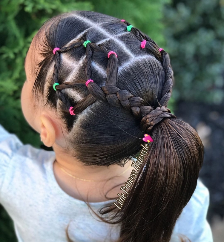 Прически маленьким девочкам