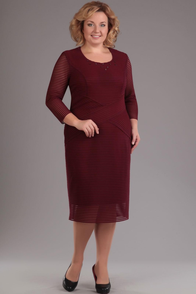 Платье футляр для полных