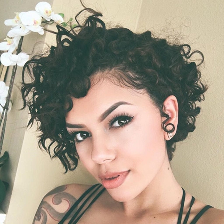 Short Haircuts for curly hair