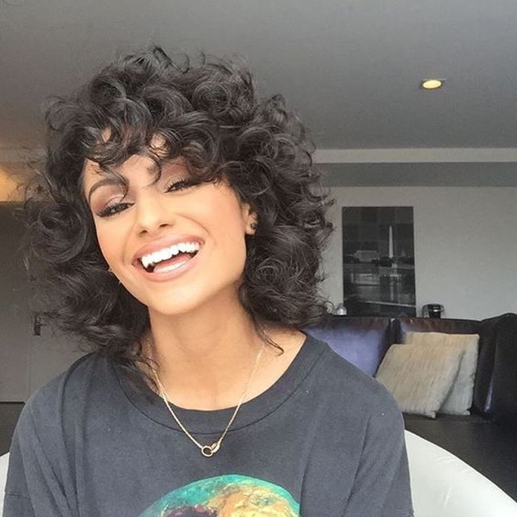 Мелкие кудри на короткие волосы