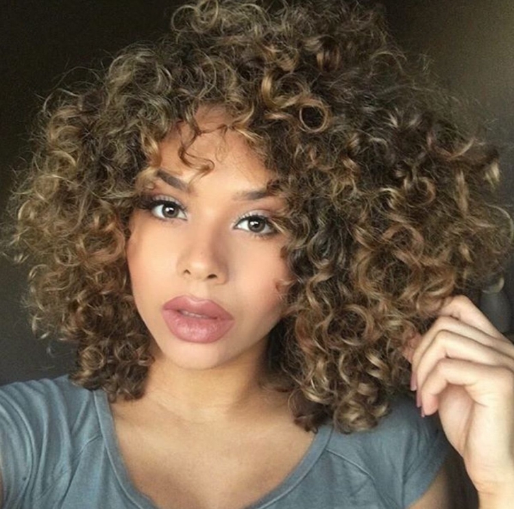 Афрокудри на соедеюю длину