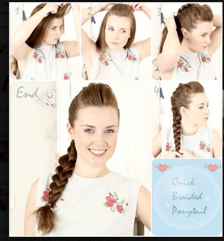 Быстрые и модные прически в школу для подростков