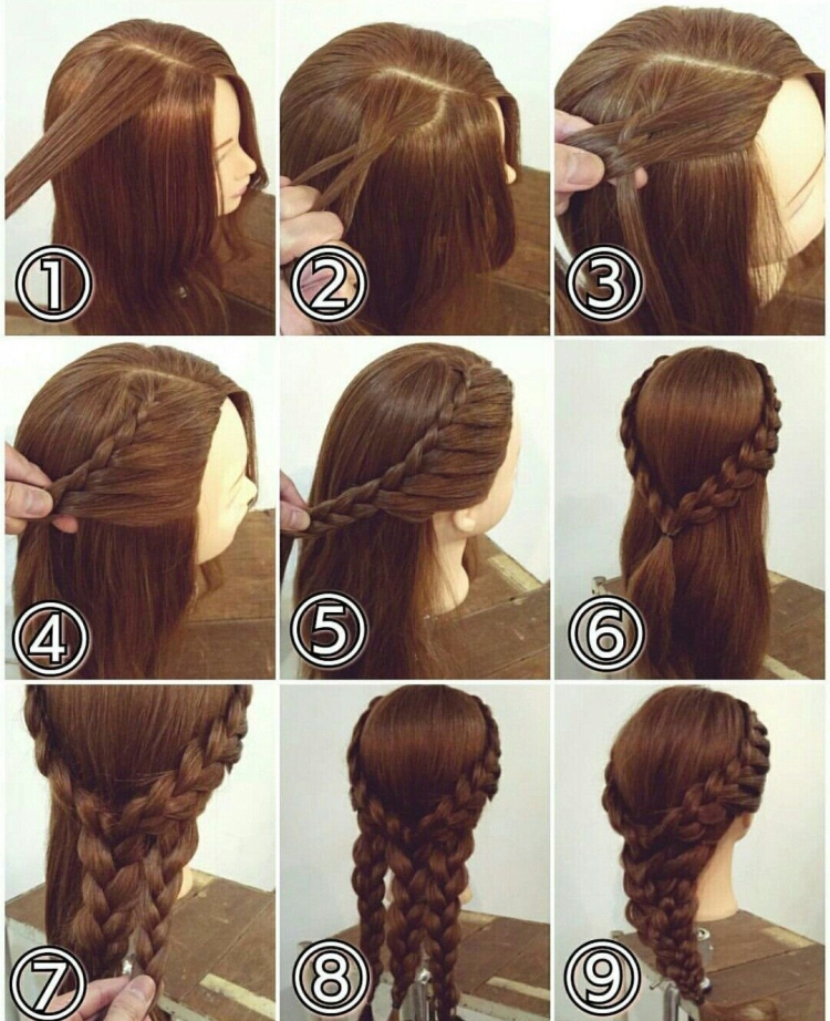 Красивые и несложные прически в школу