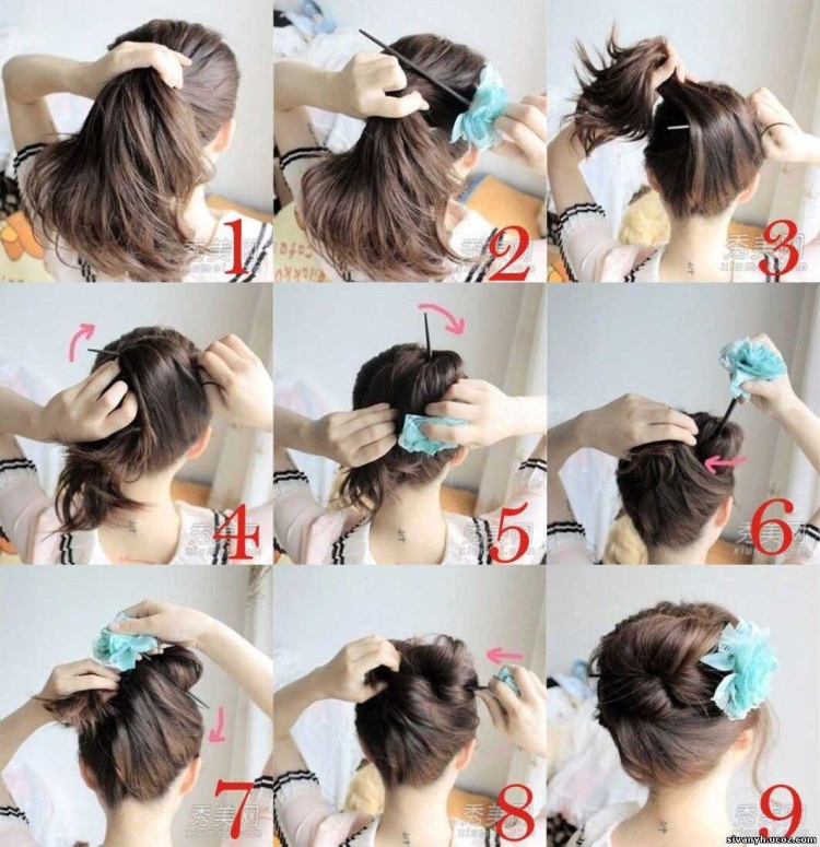 Красивые прически за 5 минут