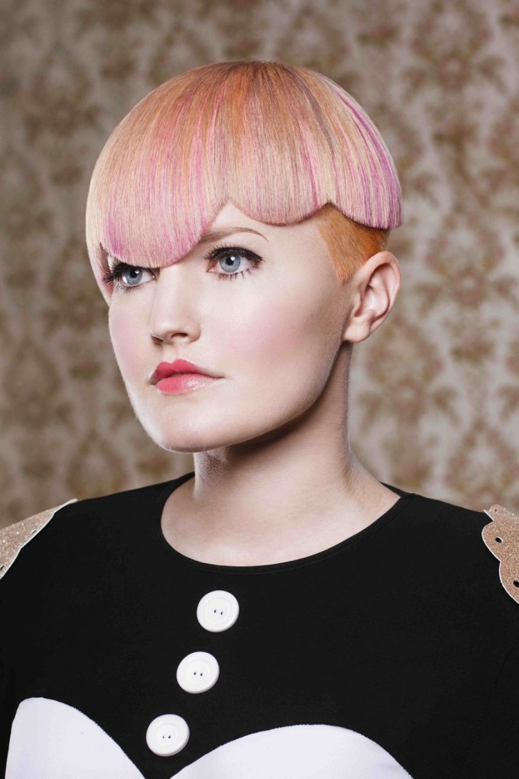 Необычные челки