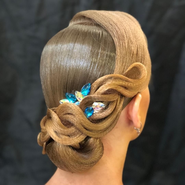 Прически для бальных танцев