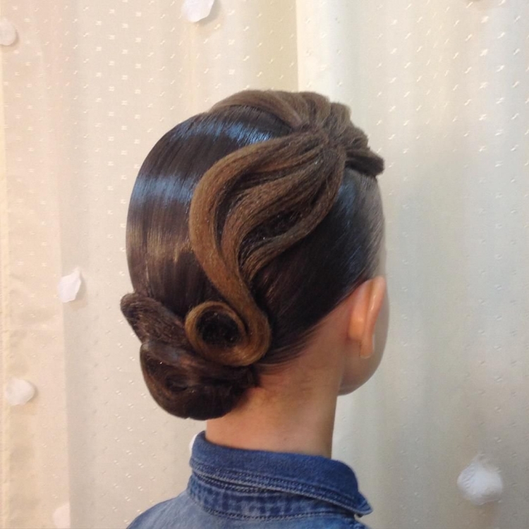 Прически для бальных танцев