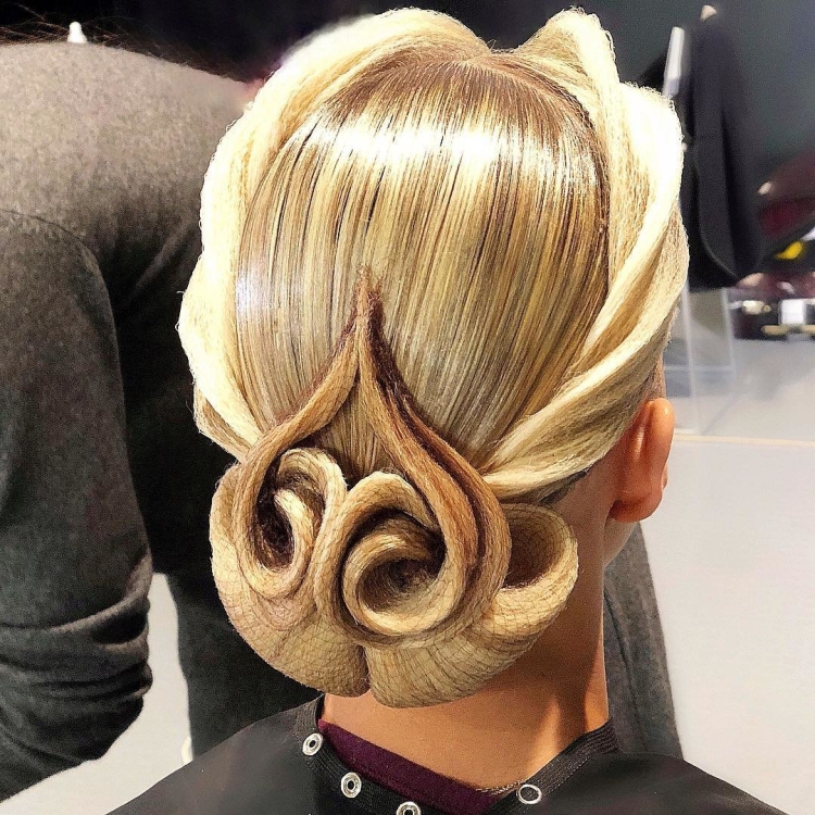 Прически для бальных танцев