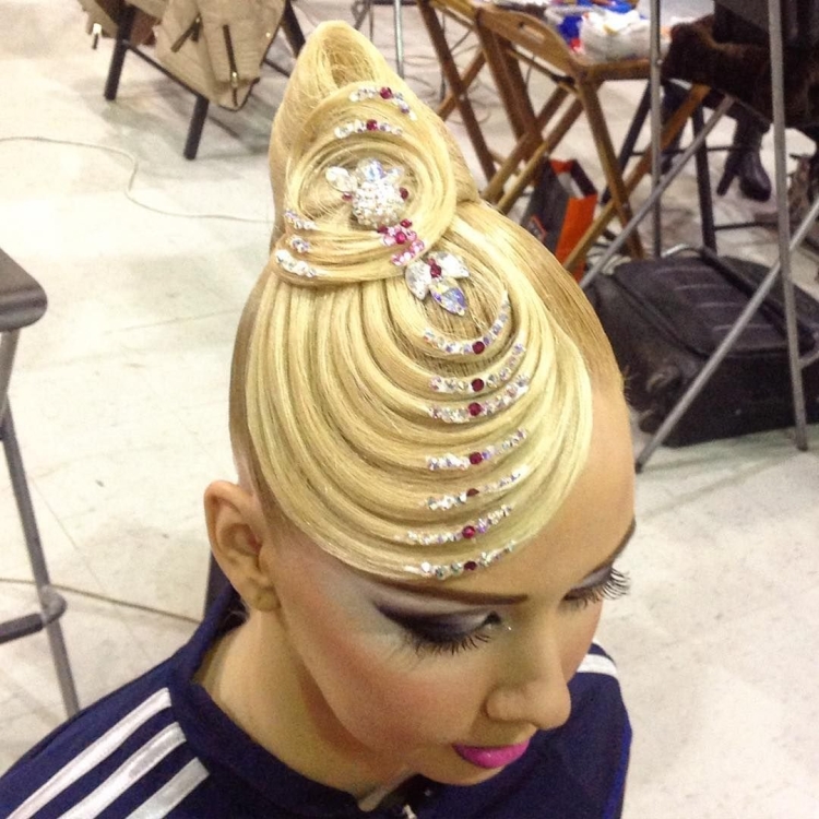 Украшение для волос для бальных танцев