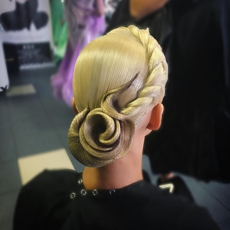 Прически для бальных танцев