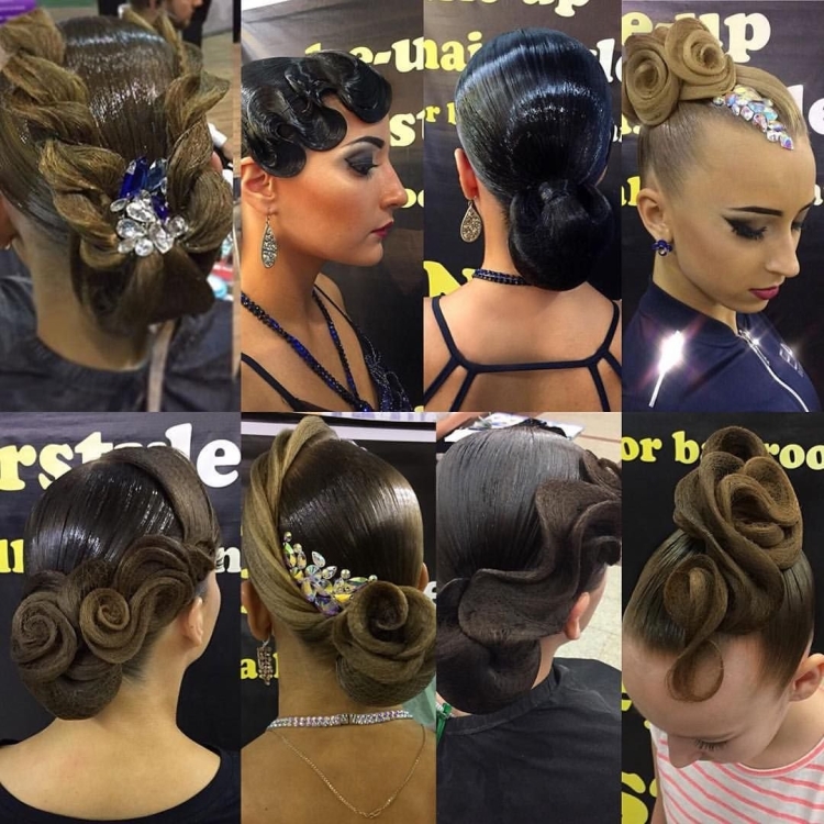 Чурсина стайл прически для бальных танцев